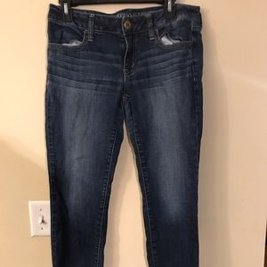 American Eagle size 8 super stretch jeggings